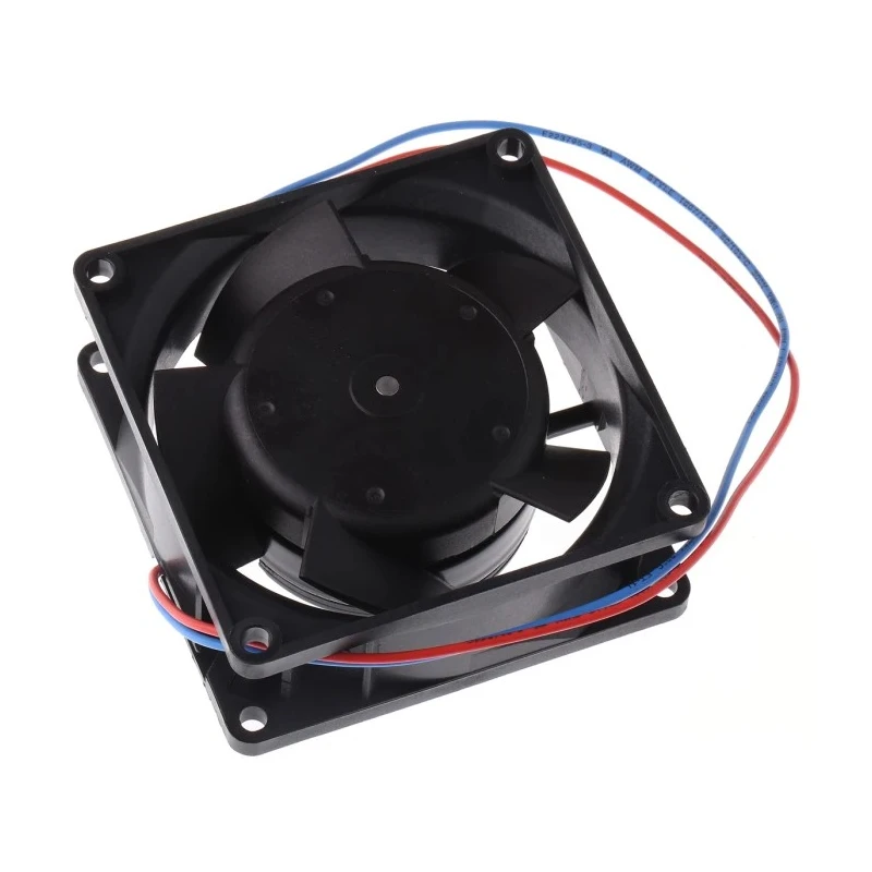 ebm-papst 8300 Series High Performance Ball Bearing Axial Fan, 48V DC, 80 m³/h Air Flow, 5.8 W Power, Rated, 80 mm Frame IP68