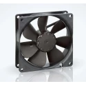ebm-papst 3400 N Series Ball Bearing DC Axial Fan, 12V DC, 2.9 W, 242 mA Max, 102 m³/h, 92 mm Frame Size IP20 