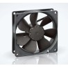 ebm-papst 3400 N Series Ball Bearing DC Axial Fan, 12V DC, 2.9 W, 242 mA Max, 102 m³/h, 92 mm Frame Size IP20