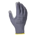 North Grey Polyamide Work Gloves Size 8 Polyurethane Coating 2400250-08