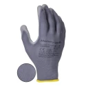 North Grey Polyamide Work Gloves Size 8 Polyurethane Coating 2400250-08