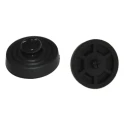 RS PRO Round Anti-Vibration Mount Rubber Foot 21 mm Outside Diameter 6 mm Height 172-0875