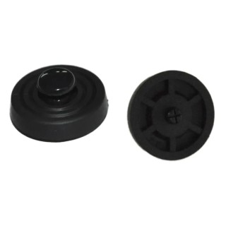 RS PRO Round Anti-Vibration Mount Rubber Foot 21 mm Outside Diameter 6 mm Height 172-0875
