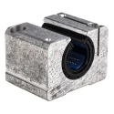 INA Bearing Unit 20mm Inside Diameter 2-Bolt Base Mount 2.2kN Dynamic Load Rating KGSNOS20-PP-AS