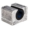INA Bearing Unit 20mm Inside Diameter 2-Bolt Base Mount 2.2kN Dynamic Load Rating KGSNOS20-PP-AS