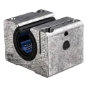 INA Bearing Unit 20mm Inside Diameter 2-Bolt Base Mount 2.2kN Dynamic Load Rating KGSNOS20-PP-AS