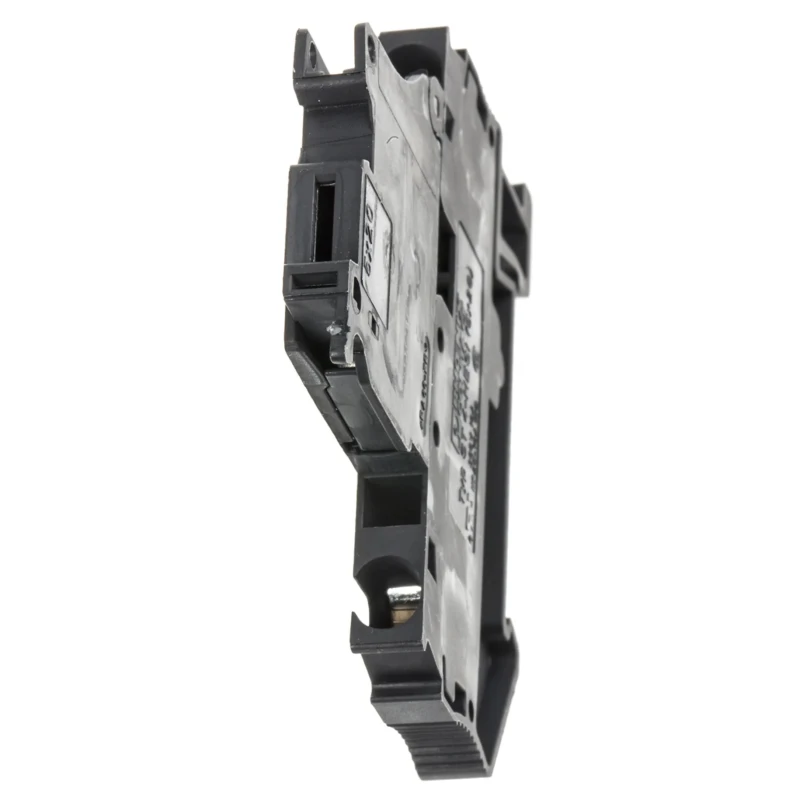 Phoenix Contact Fused DIN Rail Terminal Black 4mm² 1-Level Spring Cage 6.3A 500V ST 4-HESI (5X20) 3036369