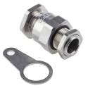 Peppers Stainless Steel Cable Gland Kit M20 Thread, 9.6 mm min., 14 mm max., IP68, IP66 A2LSFK1/20/M20