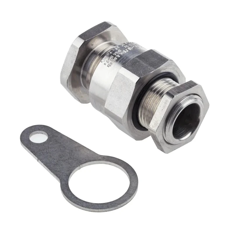 Peppers Stainless Steel Cable Gland Kit M20 Thread, 9.6 mm min., 14 mm max., IP68, IP66 A2LSFK1/20/M20