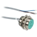 Pepperl + Fuchs Threaded Barrel Inductive Proximity Sensor M30 PNP 36 V DC 200 mA 15 mm NBB15-30GM30-E2