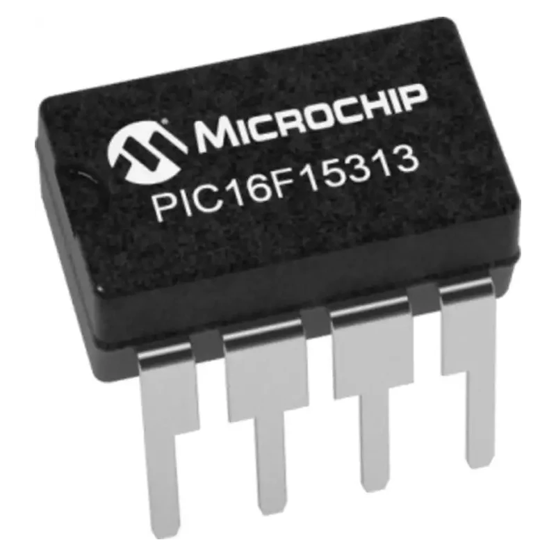 Microchip 8-Bit PIC Microcontroller, 32 MHz, 3.5kB FLASH, 8-Pin PDIP PIC16F15313-I/P