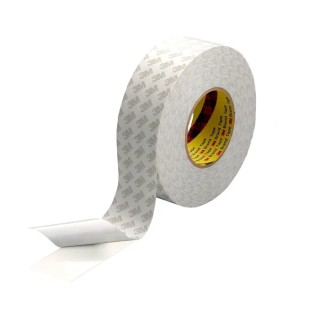 3M White Double Sided Paper Tape Acrylic Adhesive Paper Backing 25mm x 50m 9080 TIS 25MMX50M