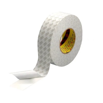 3M White Double Sided Paper Tape Acrylic Adhesive Paper Backing 25mm x 50m 9080 TIS 25MMX50M