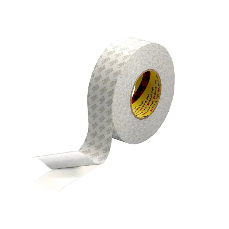 3M White Double Sided Paper Tape Acrylic Adhesive Paper Backing 25mm x 50m 9080 TIS 25MMX50M