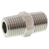 Legris Pneumatic Stainless Steel 316L Straight Hexagon Coupler Pipe Fitting Male 1/4 in x Male 1/4 in 1821 13 13