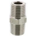 Legris Pneumatic Stainless Steel 316L Straight Hexagon Coupler Pipe Fitting Male 1/4 in x Male 1/4 in 1821 13 13