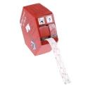 3M Transparent Acrylic Adhesive Hook & Loop Tape 25mm Width x 5m Length, Dual Lock Series 3M SJ356D 25,4mm x 5m