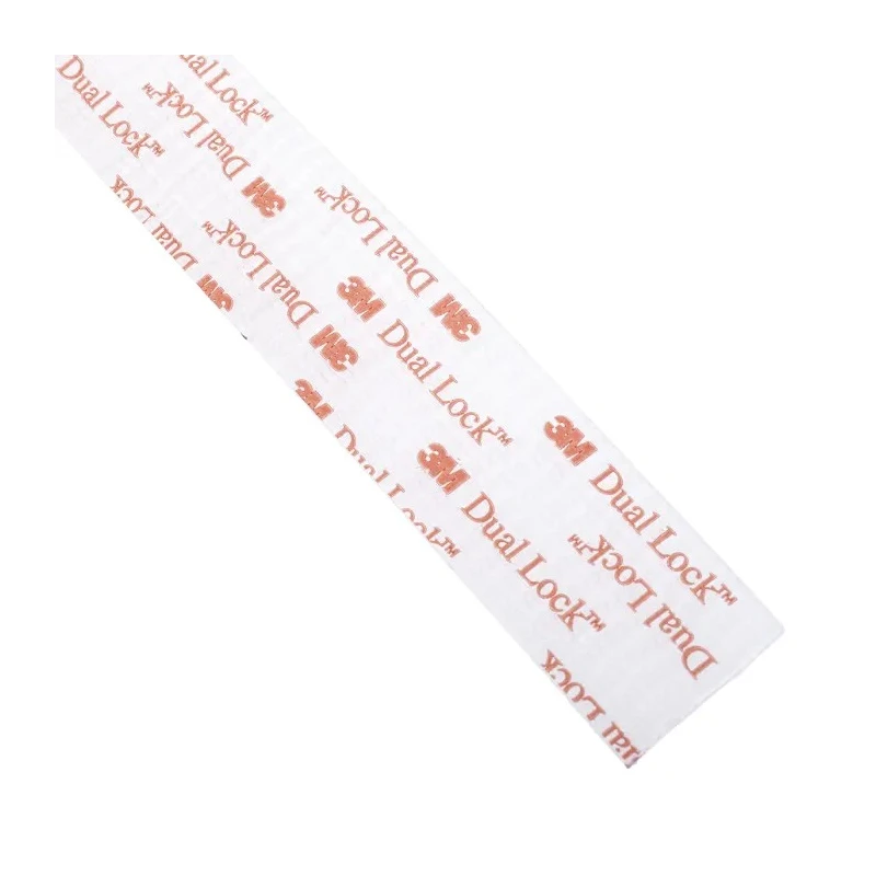 3M Transparent Acrylic Adhesive Hook & Loop Tape 25mm Width x 5m Length, Dual Lock Series 3M SJ356D 25,4mm x 5m