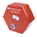 3M Transparent Acrylic Adhesive Hook & Loop Tape 25mm Width x 5m Length, Dual Lock Series 3M SJ356D 25,4mm x 5m