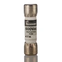 Eaton 2A Fast Acting Melamine Cartridge Fuse, 10 x 38 mm, 600V AC KTK-2