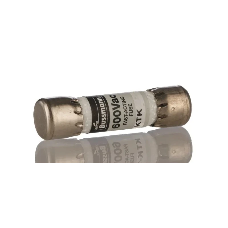 Eaton 2A Fast Acting Melamine Cartridge Fuse, 10 x 38 mm, 600V AC KTK-2