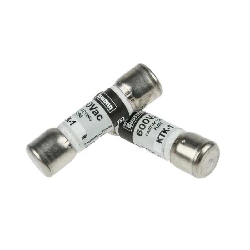 Eaton Fast Acting Melamine Cartridge Fuse 1A 600V AC, 10 x 38 mm KTK-1