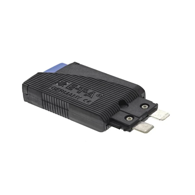 ETA Thermal Automotive Circuit Breaker 1180 Series 1-Pole DIN Rail Mount 2A Current Rating 250V AC 2000A Breaking 1180-01-2A