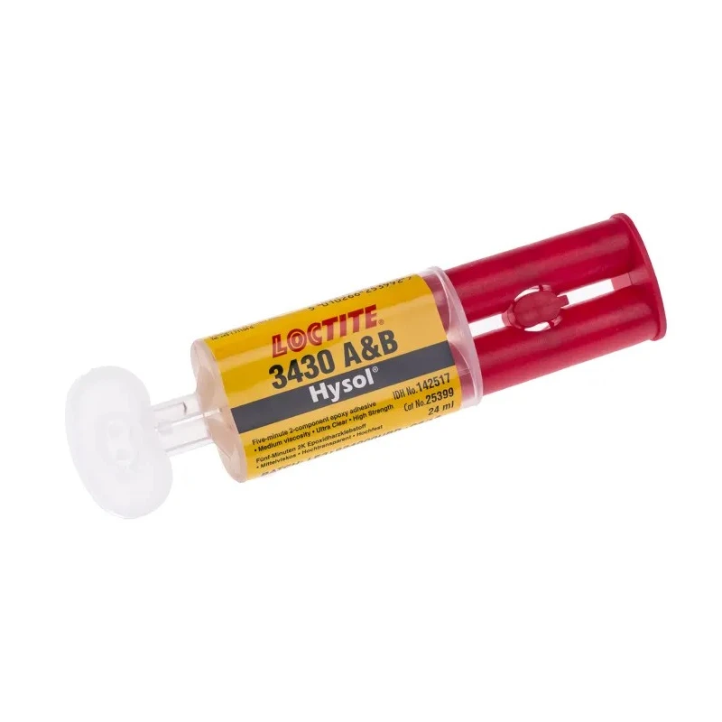Loctite HYSOL 3430 Two-Component Epoxy Adhesive Rapid Cure Medium Viscosity Clear 142517