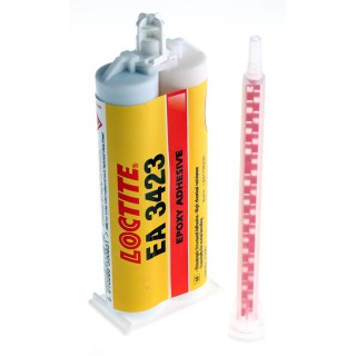 Loctite General-Purpose Epoxy Adhesive HYSOL 3423, Dual Cartridge, High Viscosity, Room Temperature Cure 254061