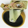 Tente Braked Swivel Castor 800 kg Capacity 200 mm Wheel Polyurethane 4687FTP200P63