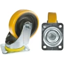 Tente Industrial Heavy Duty Swivel Castor 800 kg Load Capacity, 200 mm Polypropylene Wheel 953460