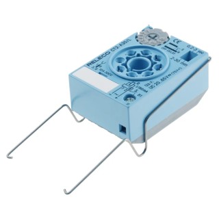 Releco Timer Relay 3-Contact, OFF Delay, 220 V dc/20, 65 V ac, 0.2 to 30 s/min Time Range, 8-Pin Terminal CT2-A