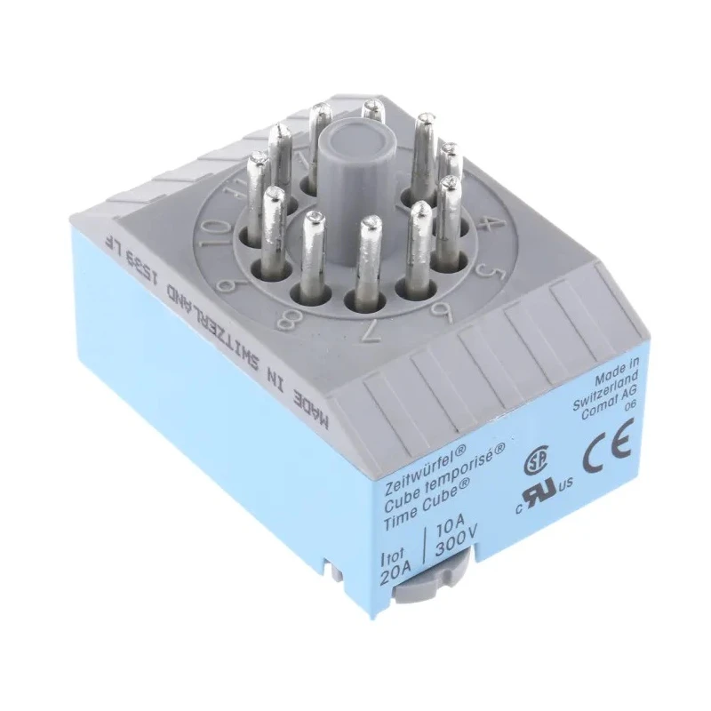 Releco Timer Relay 2-Contact, 9.5 to 275 V dc, 265 V ac, 0.2 to 30 s/min, ON Delay CT3-E