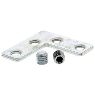 Bosch Rexroth M8 Miter Bracket Connecting Component Strut Profile 30 mm Groove Size 8 mm 3842535627