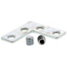 Bosch Rexroth M8 Miter Bracket Connecting Component Strut Profile 30 mm Groove Size 8 mm 3842535627