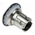 Siemens Red Pilot Light, 30 mm Cutout, Metal Bezel, Flush Mount, IP69K/IP67/IP66, SIRIUS ACT 3SU1061-0JD20-0AA0