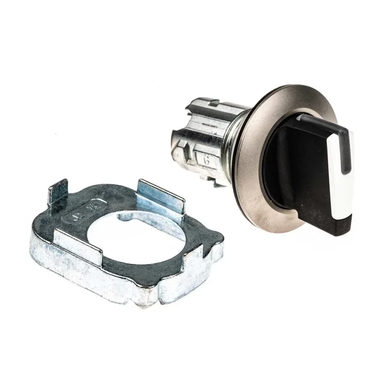 Siemens SIRIUS ACT 3SU10 Series 2 Position Illuminated Selector Switch Head, 30 mm Cutout, IP66 IP69K IP67 3SU1062-2DF60-0AA0