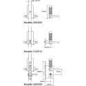 Codelock Stainless Steel Mechanical Polished Code Lock 505 SS