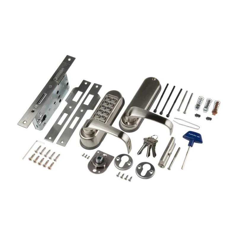 Codelock Stainless Steel Mechanical Code Lock Right Hand Lever 525 SS