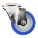 LAG Swivel Castor 250 kg Capacity 100 mm Wheel Polyurethane Stainless Steel Frame 35406 HC
