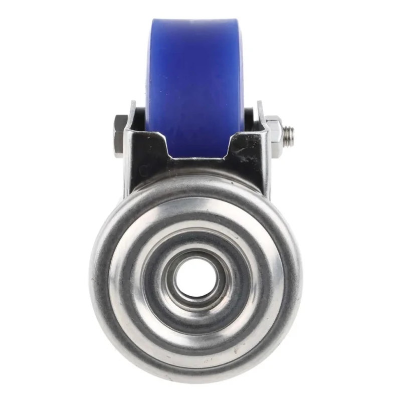 LAG Swivel Castor 250 kg Capacity 100 mm Wheel Polyurethane Stainless Steel Frame 35406 HC