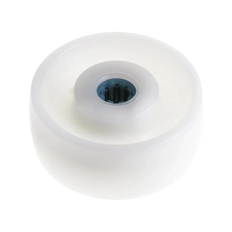 LAG White Polyamide Trolley Wheel 100mm Diameter 40mm Width Roller Bearing 250 kg Load Capacity 4062/X