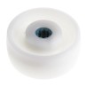 LAG White Polyamide Trolley Wheel 100mm Diameter 40mm Width Roller Bearing 250 kg Load Capacity 4062/X