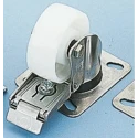 LAG Braked Swivel Castor Stainless Steel Frame 250 kg Load Capacity 100 mm Wheel Diameter 33627 FR