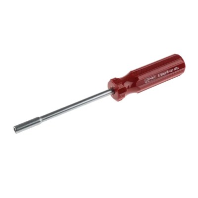 RS PRO Hexagon Nut Driver with 5.5 mm Tip and 125 mm Steel Blade, 226 mm Overall Length 460-1691