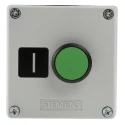 Siemens Push Button Control Station SPST Plastic Green IP67 IP69 IP66 3SU1801-0AB00-2AB1