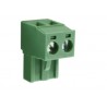 RS PRO Pluggable Terminal Block, 12-Contact, 5.08 mm Pitch, 1 Row, Brass Housing, 20A, 450V, Horizontal, Screw 173-1616