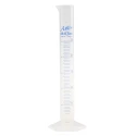 RS PRO Polypropylene Graduated Cylinder 25ml, Ultra-Clear, Class B Calibrated, 170mm Length 461-0847