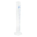 RS PRO Polypropylene Graduated Cylinder 250ml, Ultra-Clear, ISO 6706 Class B Calibrated 461-0875