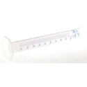 RS PRO Polypropylene Graduated Cylinder 100ml, Lightweight, Durable, ISO 6706 Class B, Length 250mm 461-0869